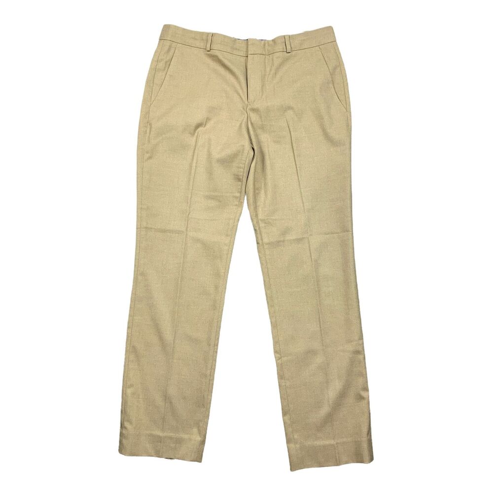 Banana Republic 10 Trouser Pants Brown Stretch 34" X  30" Career Workwear